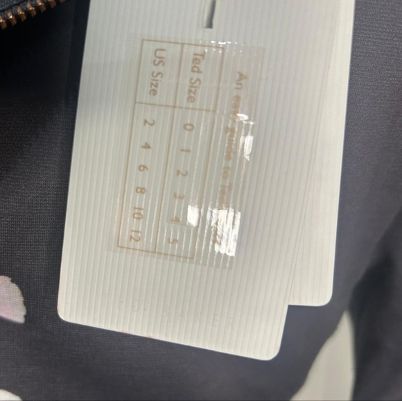 Ted Baker NWT Bisslee Chatsworth Floral Bloom Bodycon Dress Size 2 - Picture 10 of 11